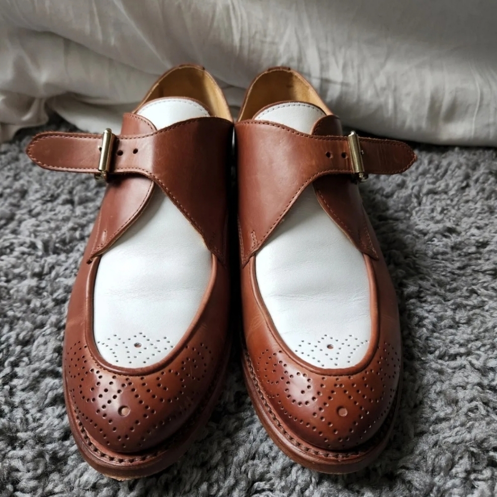 The Office of Angela Scott Mr. Georgie, White and Cognac, 37